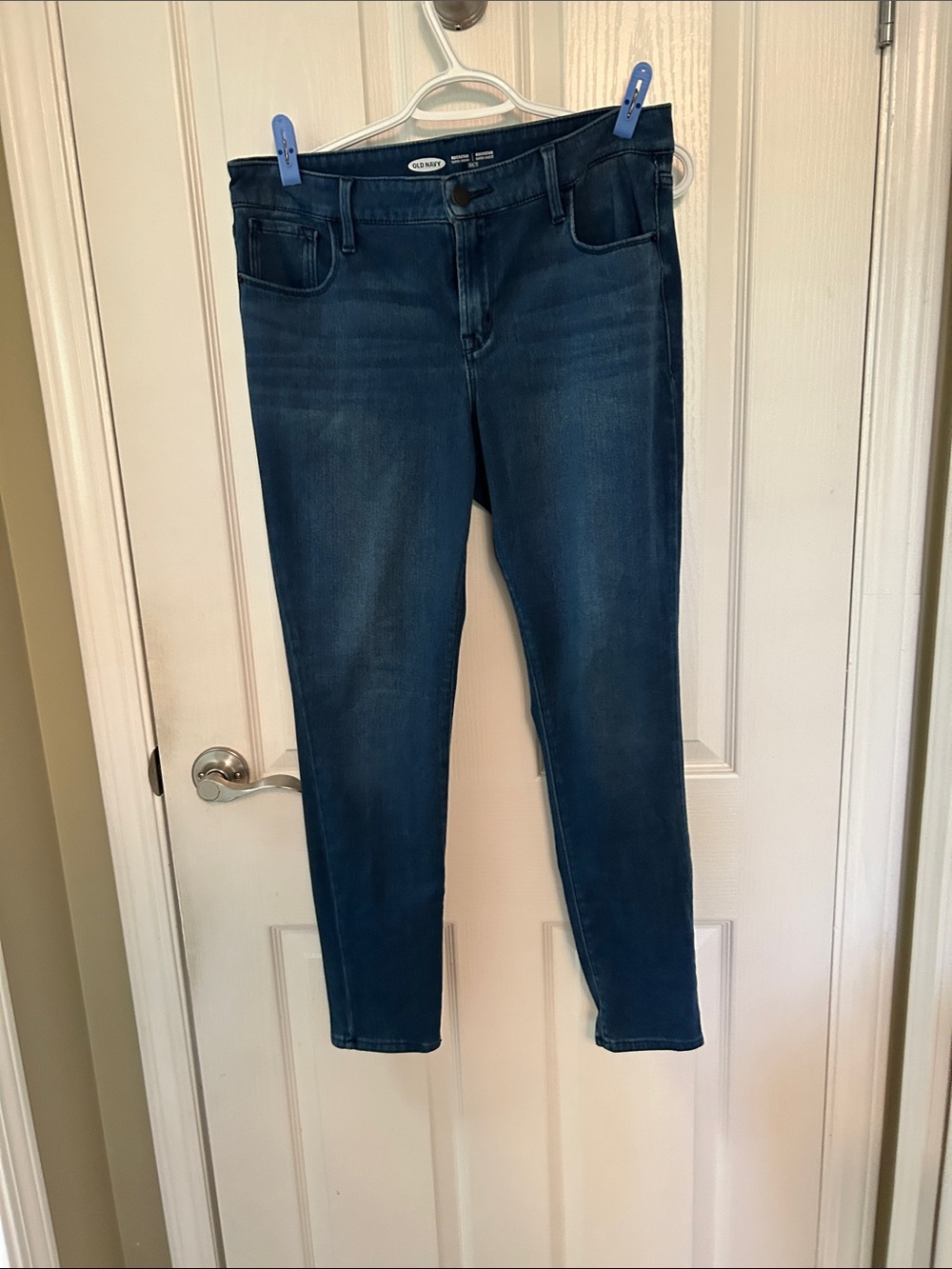 Old Navy Women's Dark Blue Skinny Jeans